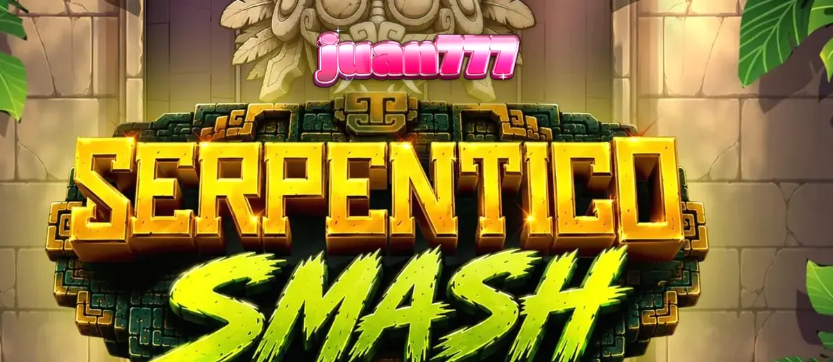 Isang visual na representasyon ng Serpentico Smash slot na nagpapakita ng Aztec jungle theme at cascading reels.