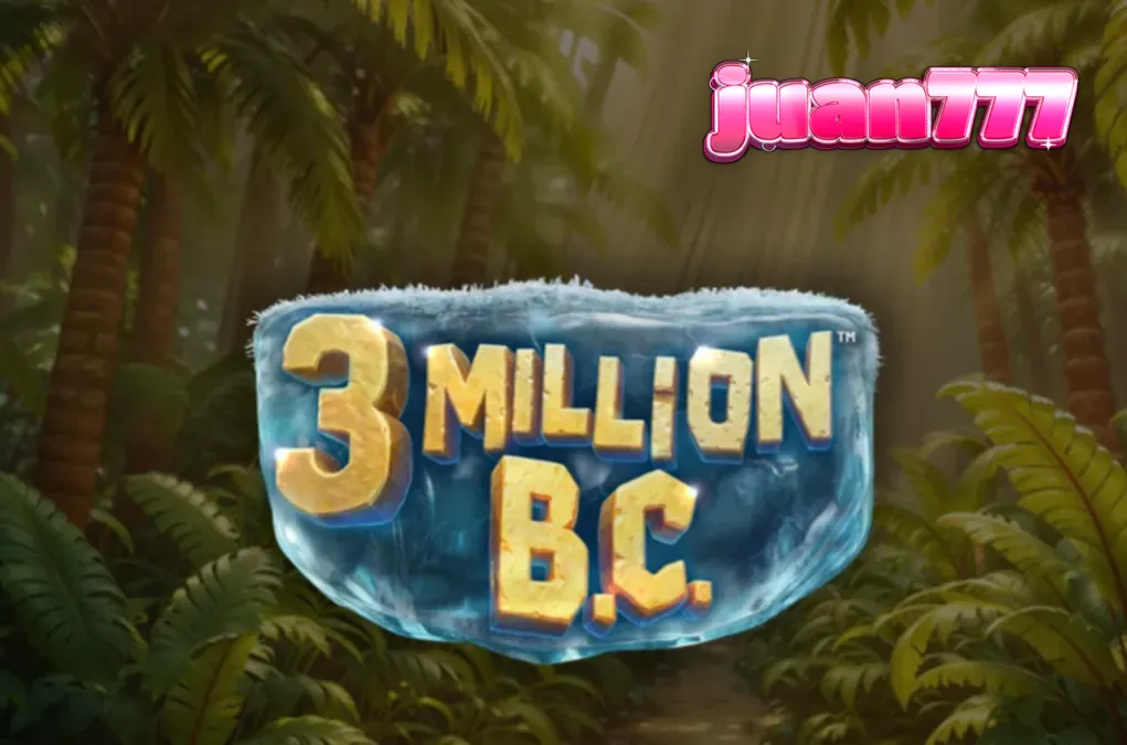 Isang sabre-toothed tiger at caveman sa 3 Million B.C. slot ng Betsoft
